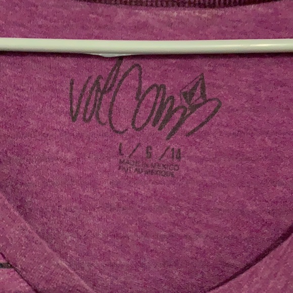 Purple stripe volcom stone shirt - Picture 3 of 4